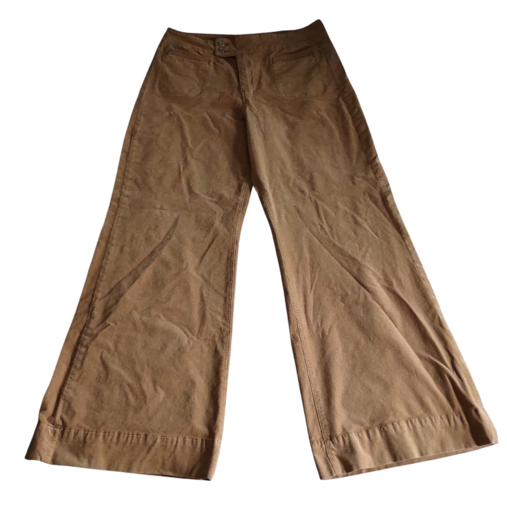 Frame Le Hardy Wide Leg Pants Womens Size 34 Tan